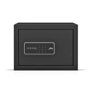 Godrej Odyssey Pro Digital 15L Hotel Safe Locker is the perfect security solution for hotels looking to offer unmatched protection to their guests. This safe locker features a highly durable build, an intuitive digital lock system, and compact yet spacious storage to keep valuables safe.