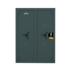 Godrej Defender Prime Class C Double Door KL Safe offers high-security protection with tool-resistant technology and dual-control key locking. It is BIS standard tested and designed to withstand power drills, sledgehammers, chisels, and crowbars.