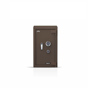 Godrej Matrix 2414 V5 EL+KL 66L Home Safe Locker – High Security, Fire-Resistant