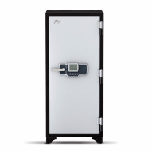 Godrej Centiguard 1060 Digital 169L Home Safe Locker offers superior fire resistance and secure digital locking, making it ideal for protecting important documents and valuables.